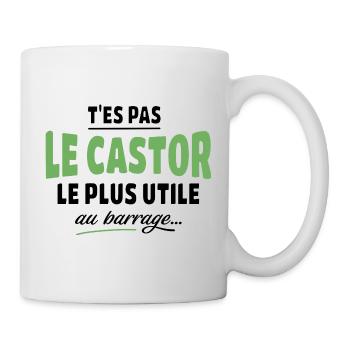 The Green Beaver Typography - Mug - white - Right