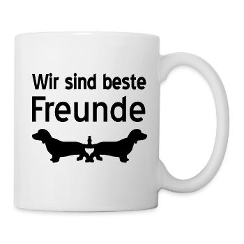 Dachshund - Mug - white - Right