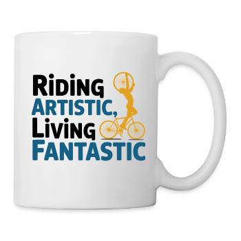 Artistic Cycling Sport  - Mug - white - Right