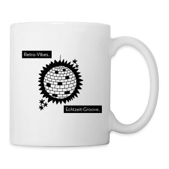 Retro Vibes Echtzeit Groove - Mug - white - Right