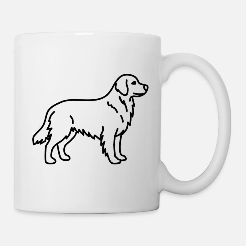 Golden Retriever - Mug - white
