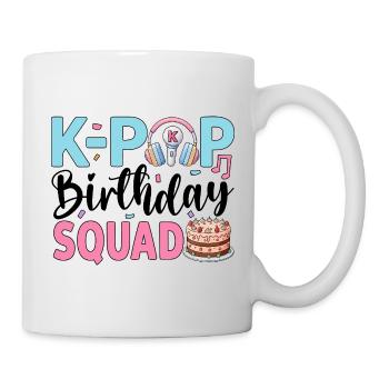 K-Pop Birthday Squad - Mug - white - Right