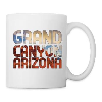 Grand Canyon Arizona Nationalpark - Tasse - Weiß - Rechts