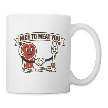 Steak Persillé Humour Grillardin - Mug - white - Right