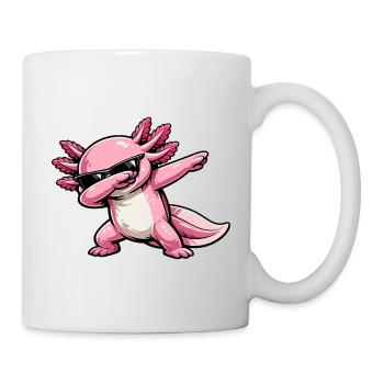 Axlotl en dabing - Mug blanc - blanc - Droite