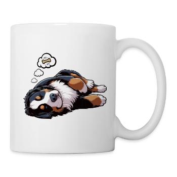 Berner Sennenhund Sennenhunde Sennen Besitzer - Tasse - Weiß - Rechts