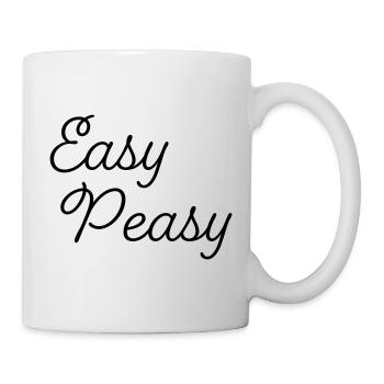 Easy Peasy - Tasse - Weiß - Rechts