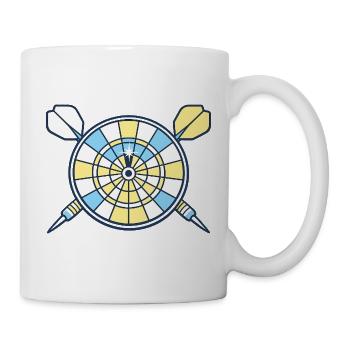 Cible Dart - Mug blanc - blanc - Droite