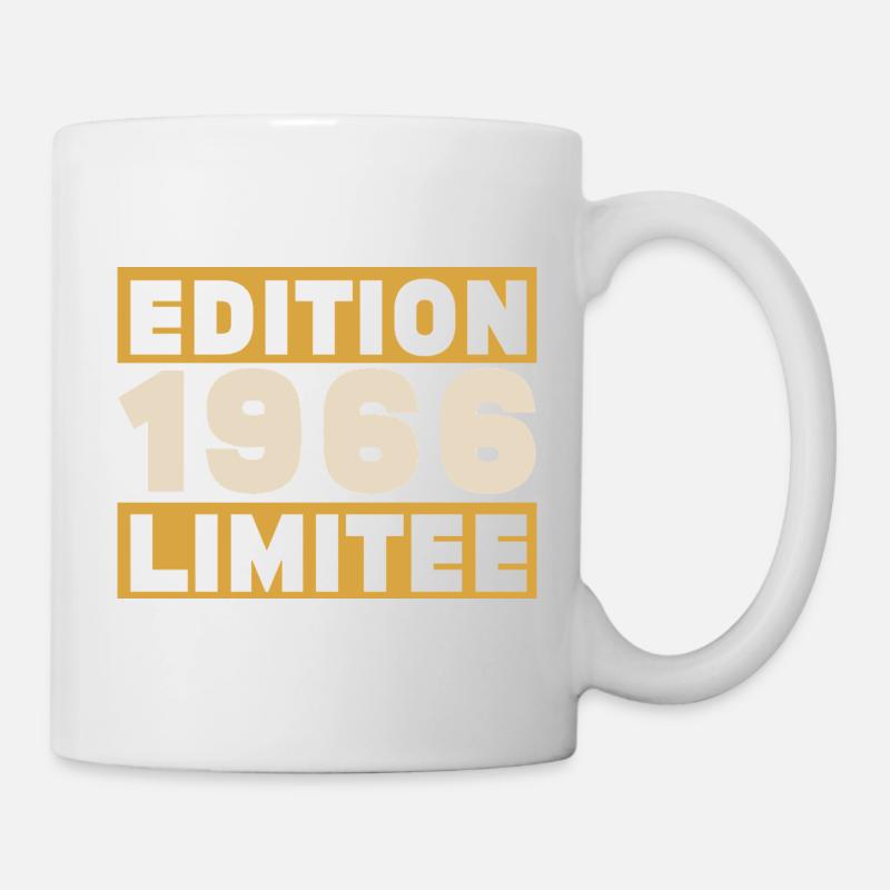 1966 60 Years Anniversary Vintage Gift - Mug - white