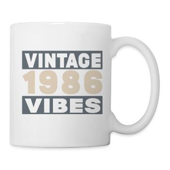 Jubiläum 1986 – 40 Jahre - Tasse - Weiß - Rechts