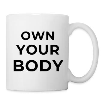 Maîtrisez votre corps - Calisthénie - Mug blanc - blanc - Droite