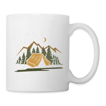 Moonlit Forest Tent - Mug - white - Right