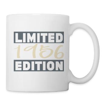 Vintage 1956, 70. Jubiläumsgeschenk - Tasse - Weiß - Rechts