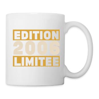 2006 20-Jahres-Jubiläums-Vintage-Geschenk - Tasse - Weiß - Rechts
