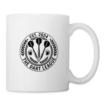La Ligue de fléchettes créée en 2024 - Mug blanc - blanc - Droite