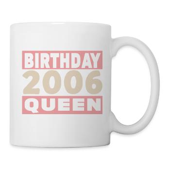 birthday queen 20 ans 2006 Anniversaire - Mug blanc - blanc - Droite