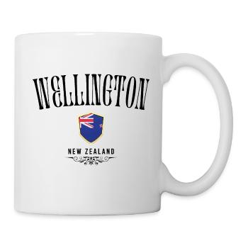 Wellington Souvenir, design élégant Wellington - Mug blanc - blanc - Droite