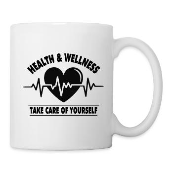 Heartbeat Health and Wellness - Mug - white - Right
