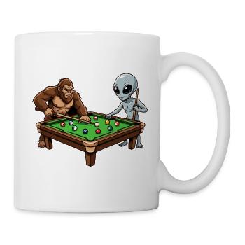 Billiards Professional Design – Snooker & Pool Billiards - Mug - white - Right