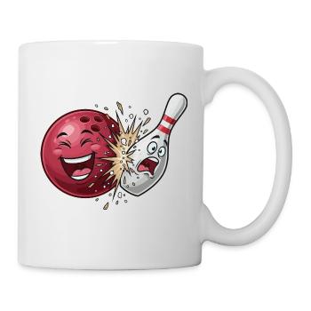 Bullet Cracker: Bowling Clash - Mug - white - Right