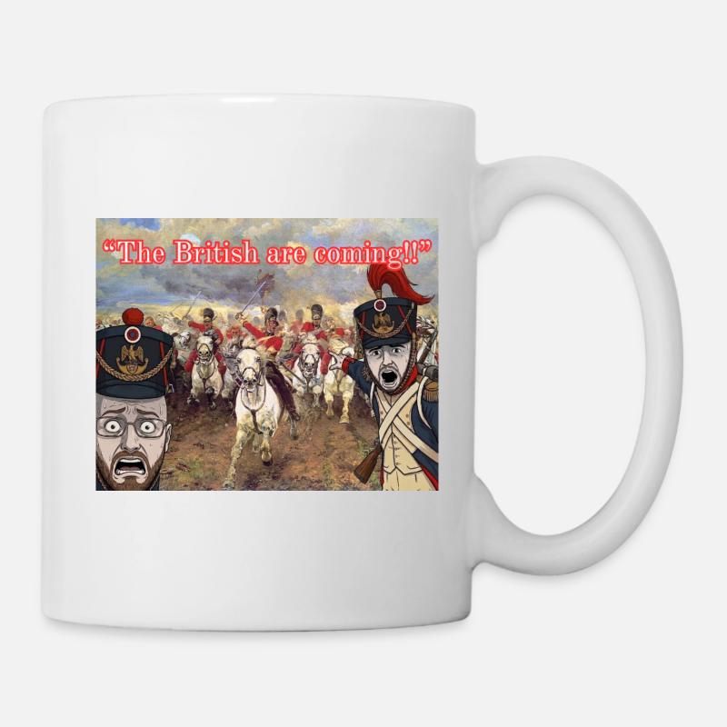 BRITANNIQUES EN DIRECTION - Mug blanc - blanc