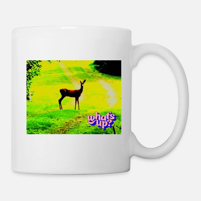 whats up - Mug - white