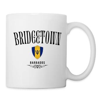 Bridgetown Souvenir, Bridgetown Elegant Design - Mug - white - Right