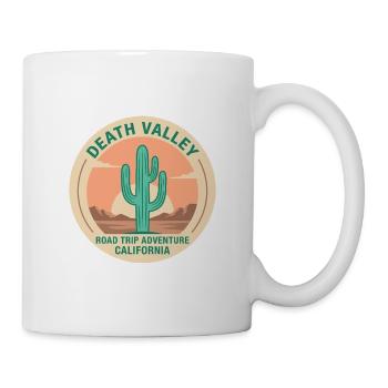 Death Valley Road Trip Adventure California - Mug - white - Right