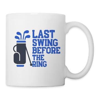 Dernier coup avant le ring - Mug blanc - blanc - Droite
