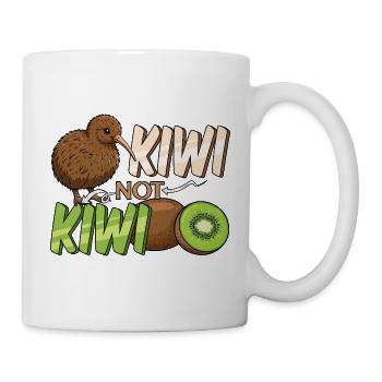 Kiwi Pas Kiwi Animal Kiwi Fruit Kiwi Nouvelle-Zélande - Mug blanc - blanc - Droite