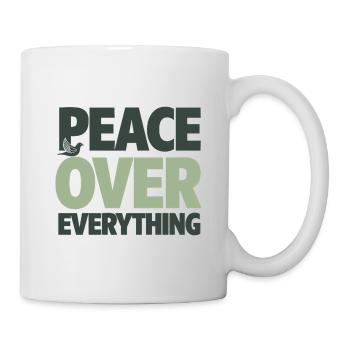 Paix Avant Tout Sérénité Spirituelle - Mug blanc - blanc - Droite