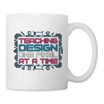 Designer Educator Teaching Design Art Educator - Mug - white - Right