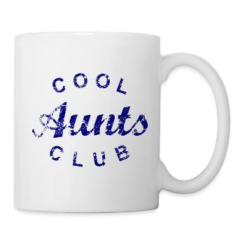 Cool Aunts Club Tante Muttertag Geschenk - Tasse - Weiß - Rechts