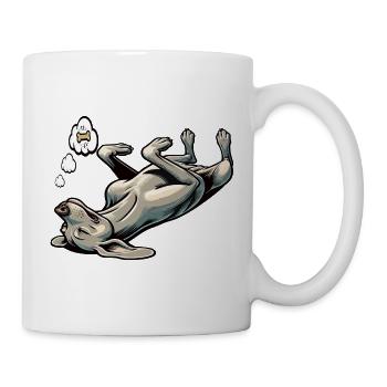 Propriétaire de Weimaraner Passionné de Weimaraner - Mug blanc - blanc - Droite