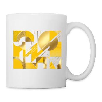 Maison d’or folle - Mug blanc - blanc - Droite