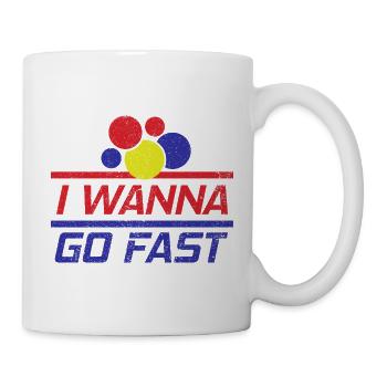 I Wanna Go Fast Racing Humor - Mug - white - Right
