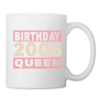 birthday queen 20 ans 2006 Anniversaire - Mug blanc - blanc - Droite