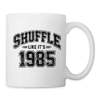 Mischen Sie wie ein Vintage-Jubiläumsgeschenk von 1985 - Tasse - Weiß - Rechts