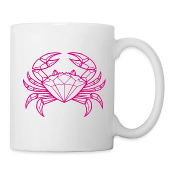 Cancer – Protection et force - Mug blanc - blanc - Droite