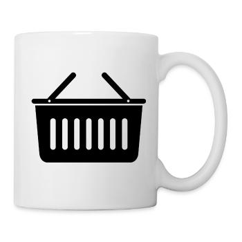 Grocery Basket - Mug - white - Right