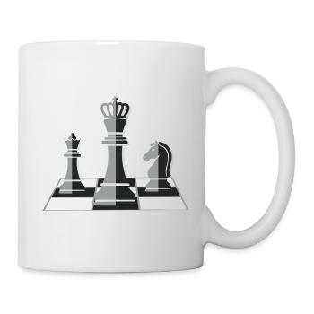 Chess: The ultimate mental work - Mug - white - Right
