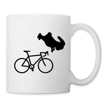 Bicycle Cycling Bunny - Mug - white - Right