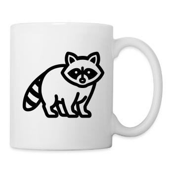raccoon - Mug - white - Right