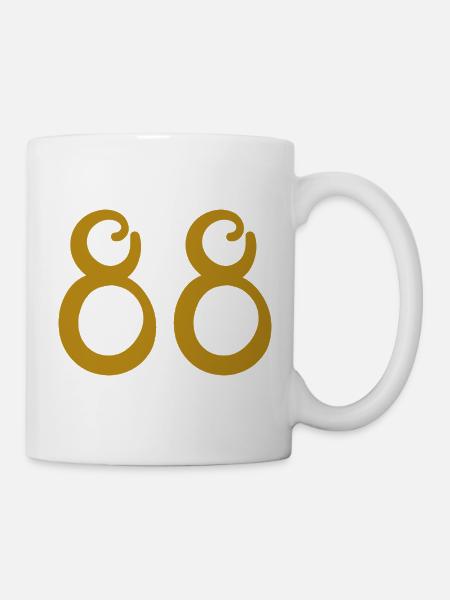 88 - Tasse - Weiß
