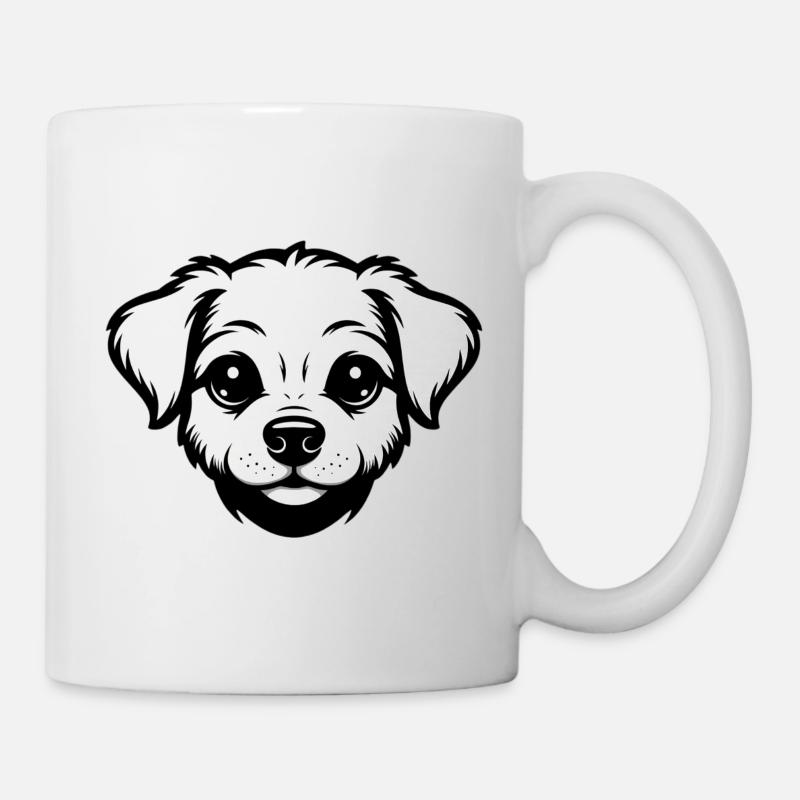 Cute puppy design - Mug - white