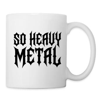métal lourd - Mug blanc - blanc - Droite