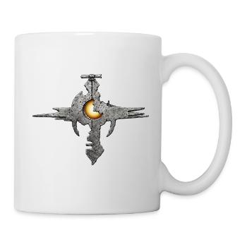 Sacred Fragment Mond – Mystisches Sigil - Tasse - Weiß - Rechts