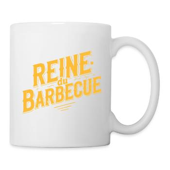 Barbecue queen - Mug - white - Right
