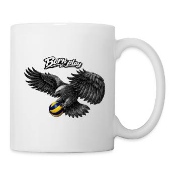 Born to Play Adler Volleyball - Mug - white - Right