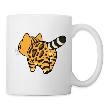 Convertisseur de motifs léopard - Mug blanc - blanc - Droite
